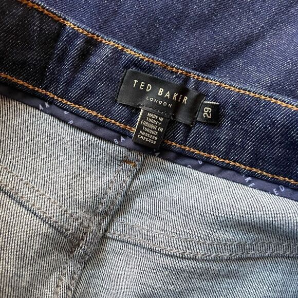 TED BAKER Auustyn High waisted wide leg jeans size 29 - Picture 13 of 13